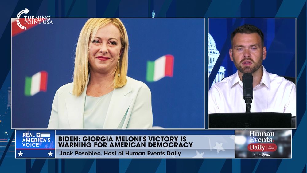BIDEN: GIORGIA MELONI'S VICTORY IS WARNING FOR AMERICAN DEMOCRACY