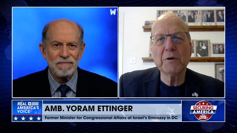 Frank Gaffney is Joined by Amb. Yoram Ettinger