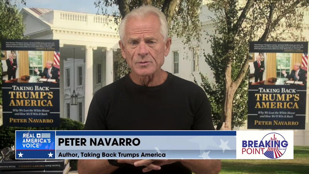 Dr. Peter Navarro Discusses Taking Back the House in Nov. and Putting Trump Back in Office in 2024