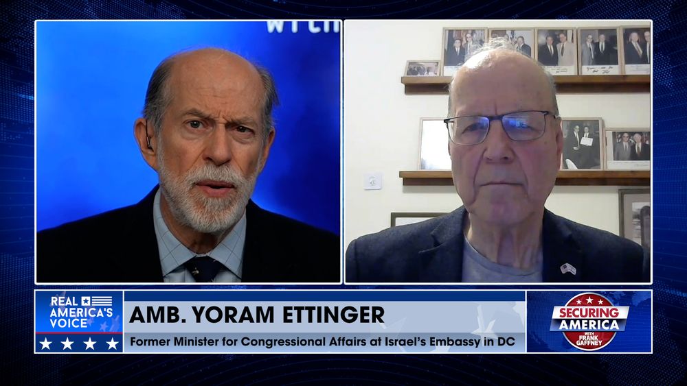 Frank Gaffney is Joined by Amb. Yoram Ettinger Pt. 1