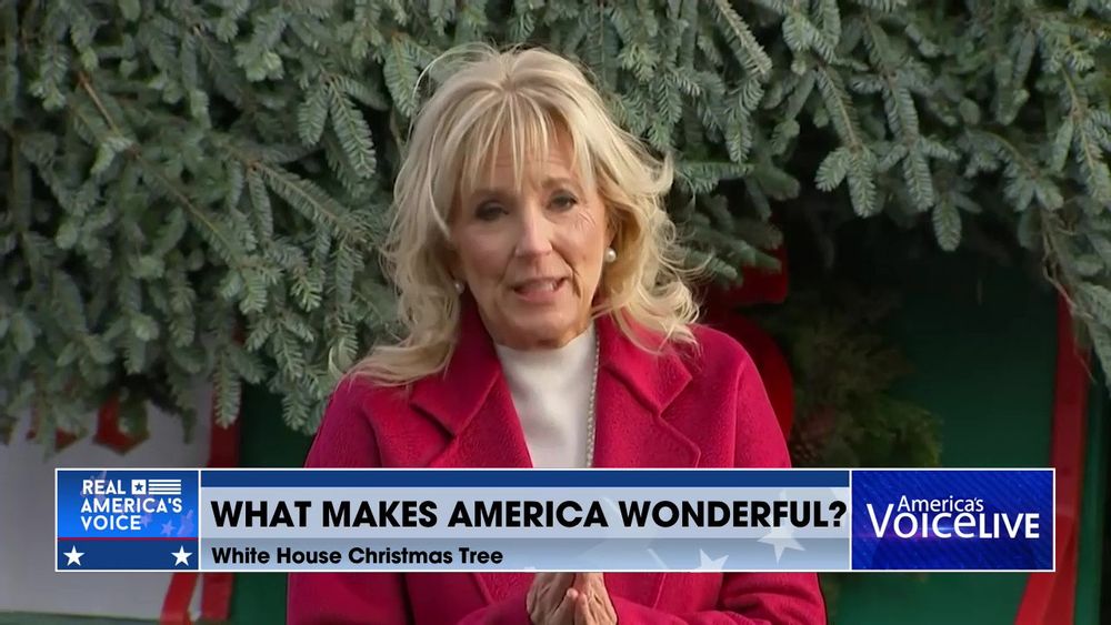 First Lady Jill Biden Receives National Christmas Tree