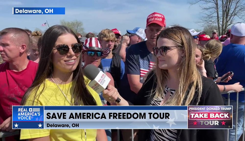 Donald J Trump Save America Rally In Delaware, OH Part 4