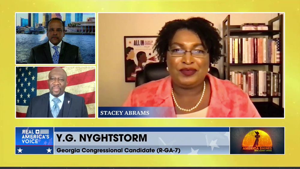 Aubrey Shines is Joined by Congressional Candidate Y.G. Nyghtstorm Pt 1