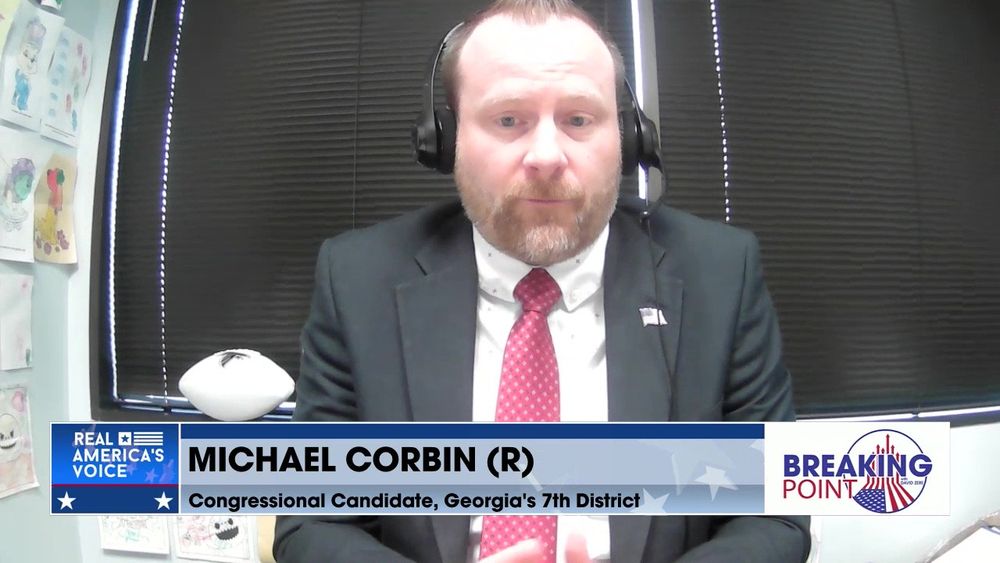 David Zere is Joined By Congressional Candidate for Georgia's 7th District, Michael Corbin