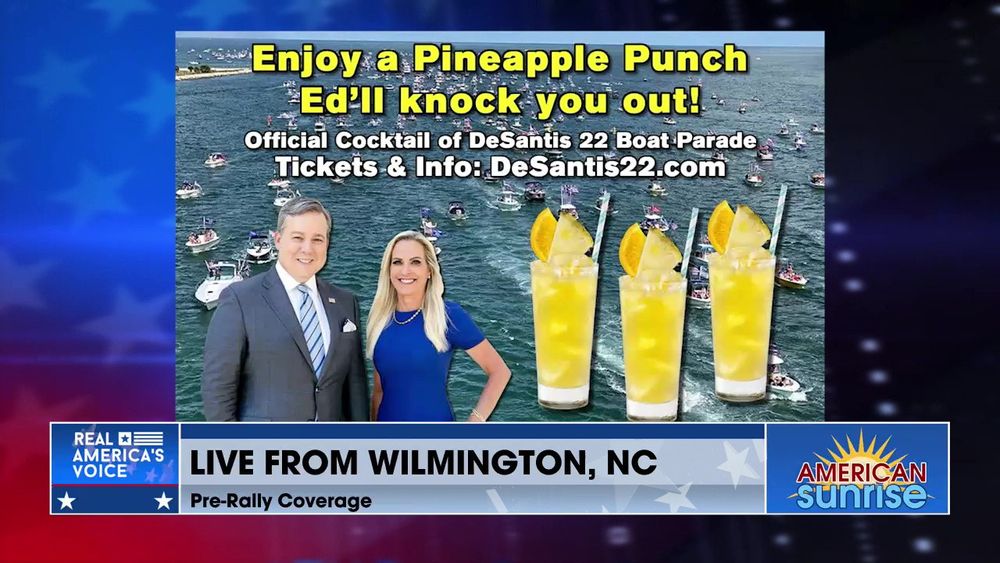 Ed Henry And Karyn Turk Are Live From Wilmington, NC For Pre-Rally Coverage.