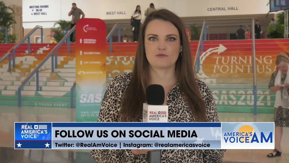 Heather Mullins Gives An Update Live From TPUSA In Tampa, FL