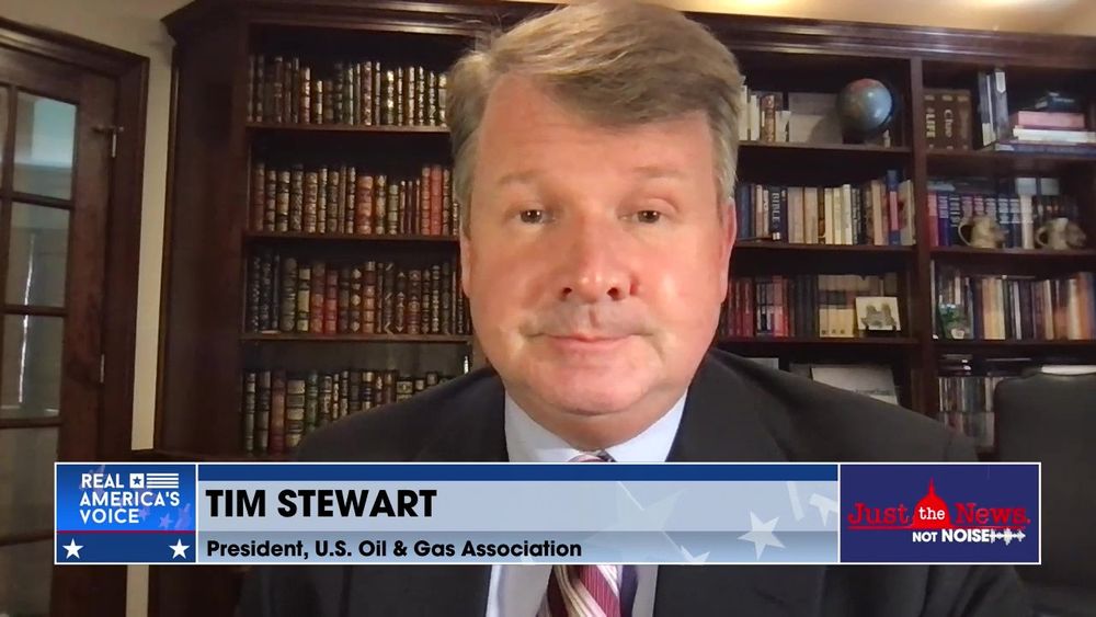 Tim Stewart of the U.S Oil & Gas Association stops by to discuss Biden's high gas prices