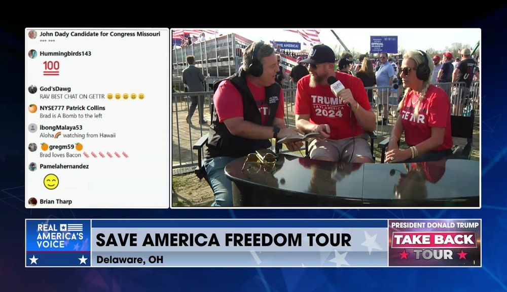 Donald J Trump Save America Rally In Delaware, OH Part 9