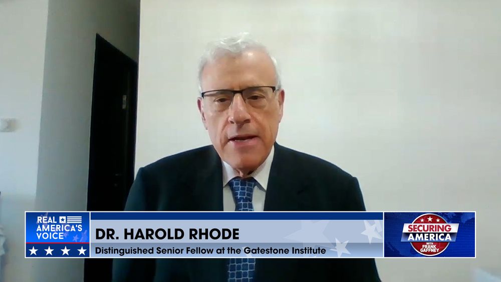Frank Gaffney is joined by Dr. Harold Rhode Pt. 2