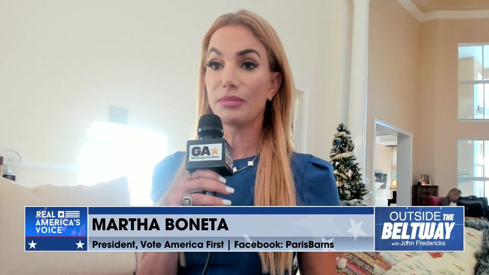 Martha Boneta, President Vote America First - President Trump, The Best President of My Lifetime