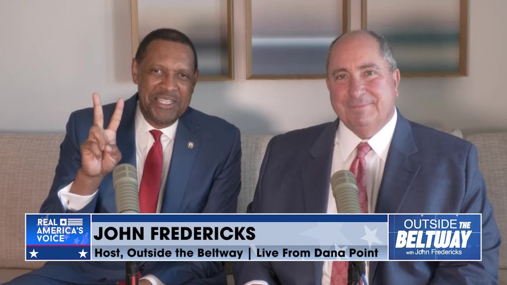 John Fredericks Live From RNC Party Chair Vote with Vernon Jones in Dana Point Pt. 3