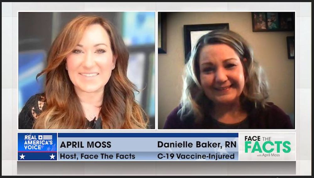 Vaccine-injured Nurse, Danielle Baker, reveals the cover-up