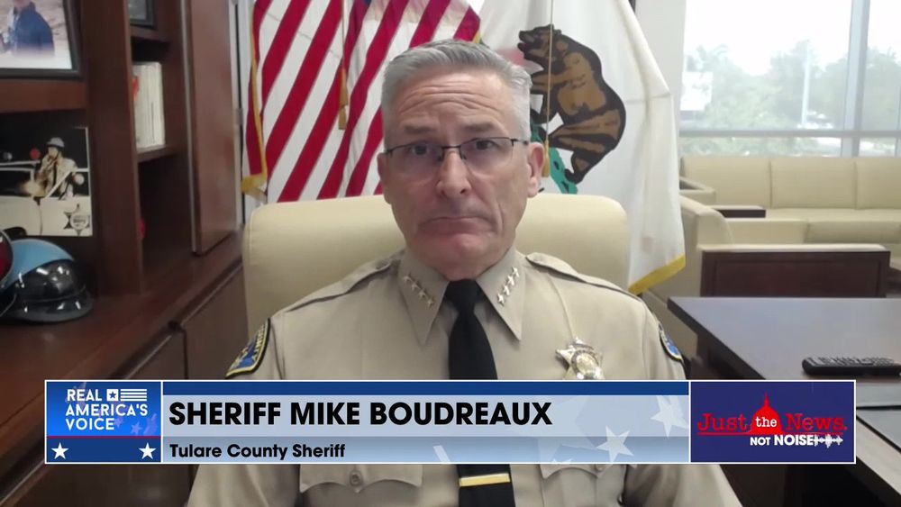 Tulare County, CA Sheriff Mike Boudreaux calls on President Biden to close our border