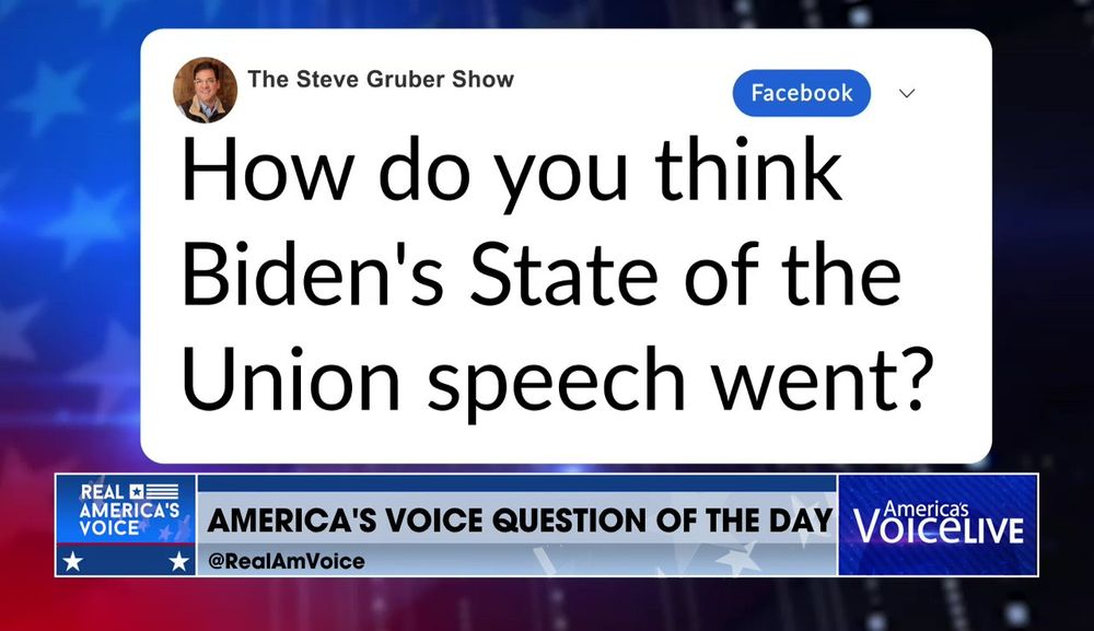 AMERICA'S VOICE QUESTION OF THE DAY
