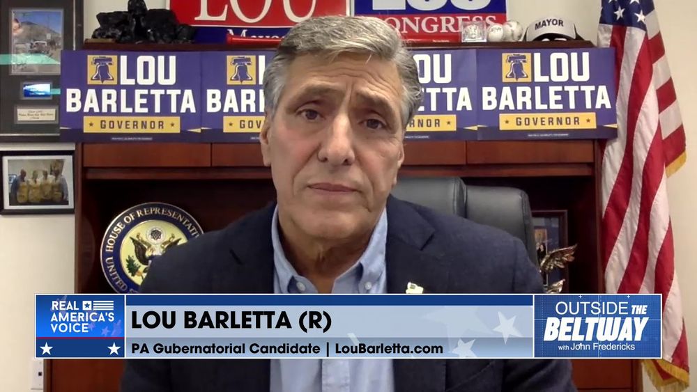 Lou Barletta; PA Gubernatorial America First Candidate