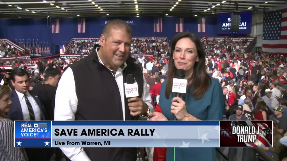 Trump Save America Rally, Live From Warren Michigan Part 2