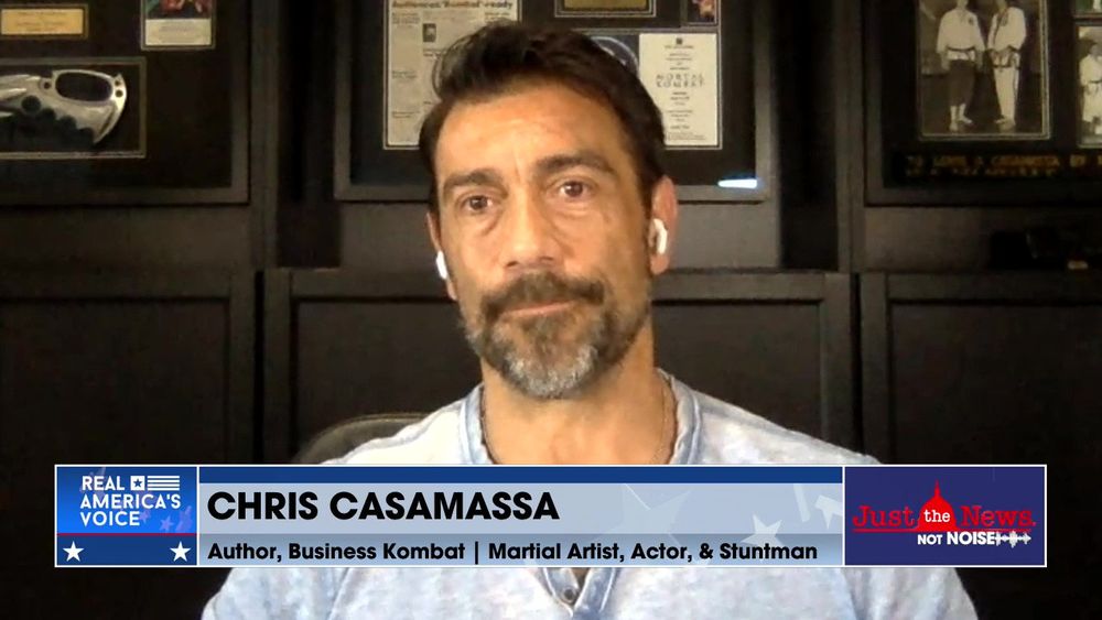 Actor Chris Casamassa says 'if everyone studied martial arts the world would be a better place'