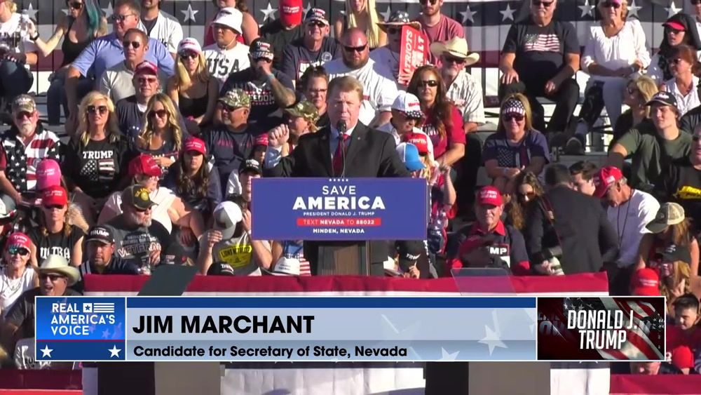 Save America Rally Live From Minden, NV Part 2
