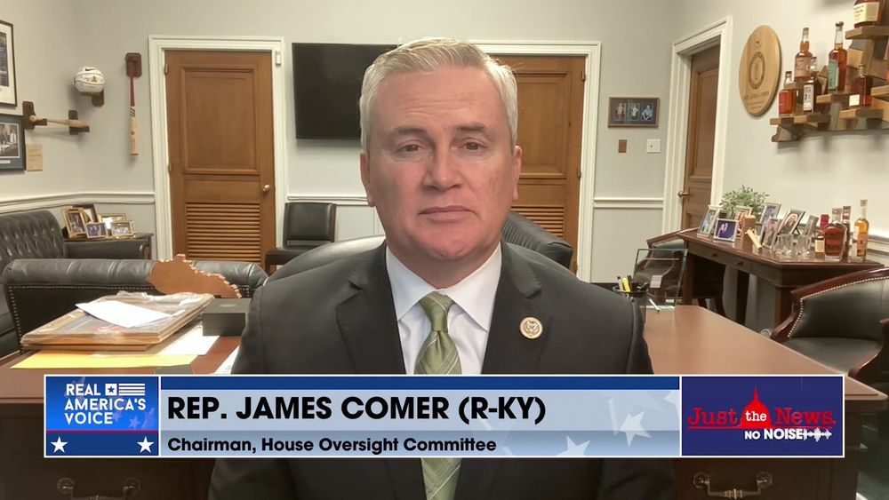 OVERSIGHT CHAIRMAN REP. COMER (R-KY) SAYS HE'LL HAVE A TRANSCRIBED INTERVIEW WITH NATIONAL ARCHIVES