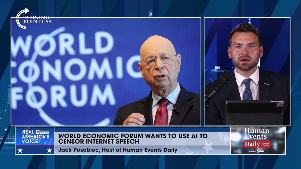WEF Wants to Use AI to Censor Internet Speech
