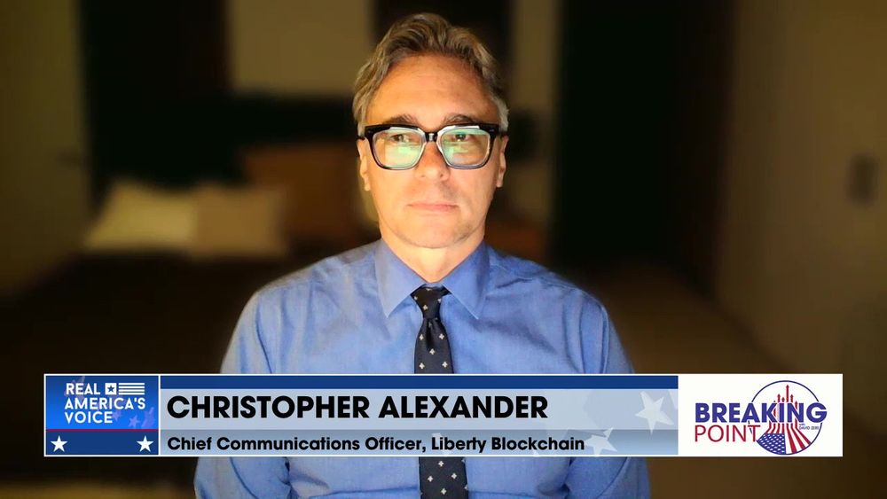 David Zere talks with Christopher Alexander, Chief Communications Officer for Liberty Blockchain