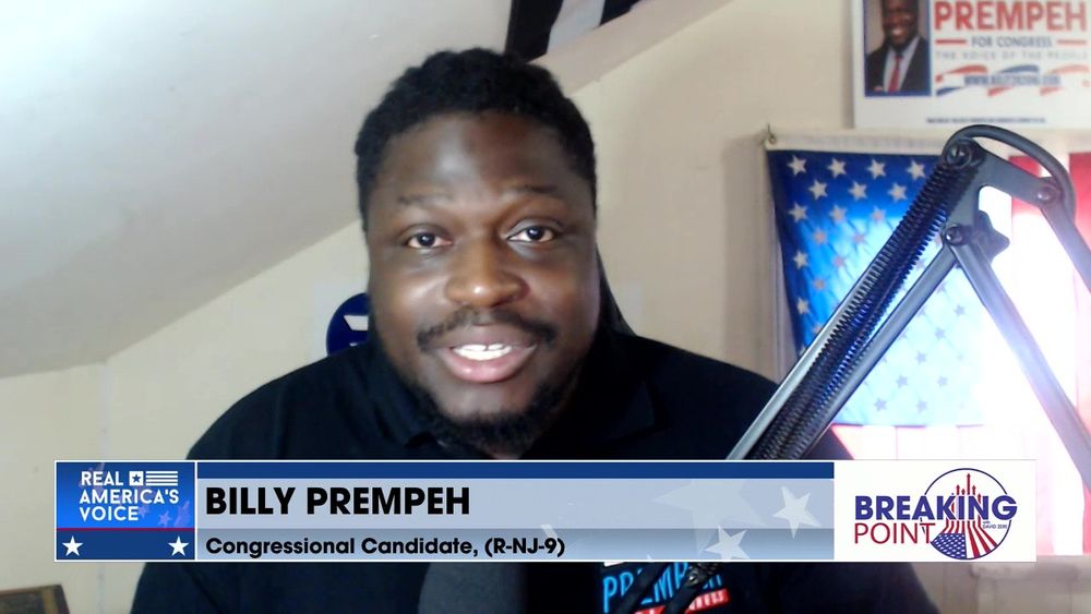 David Zere Is Joined By Congressional Candidate (R-NJ-9), Billy Prempeh