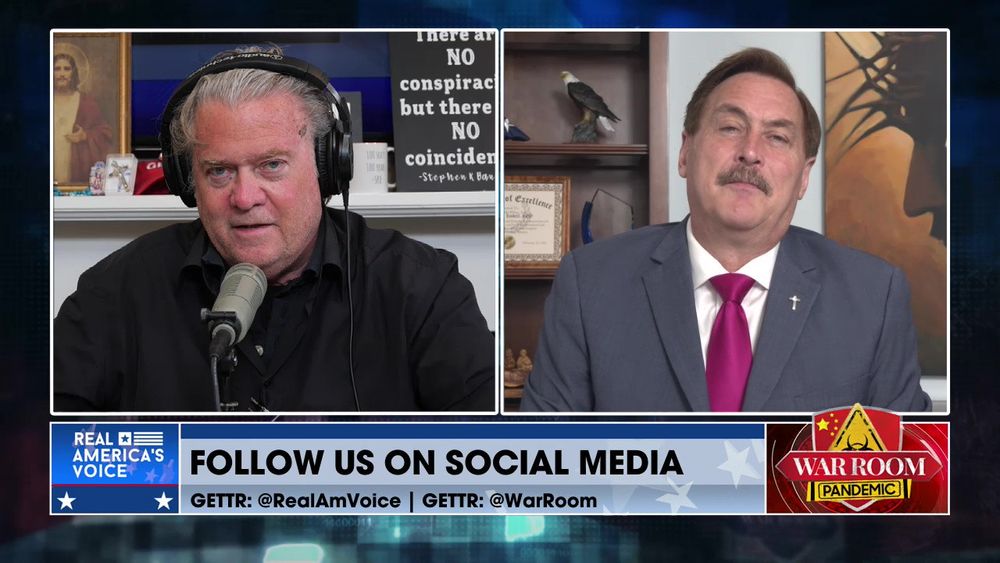 Mike Lindell joins War Room to Emphasize on Tina Peters Campaign and an End to Voting Machines