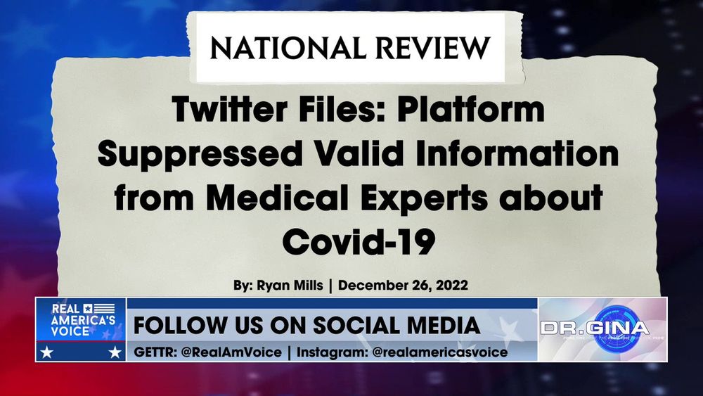 TWITTER FILES REVEAL GOVERNMENT CENSORED COVID-19 DATA