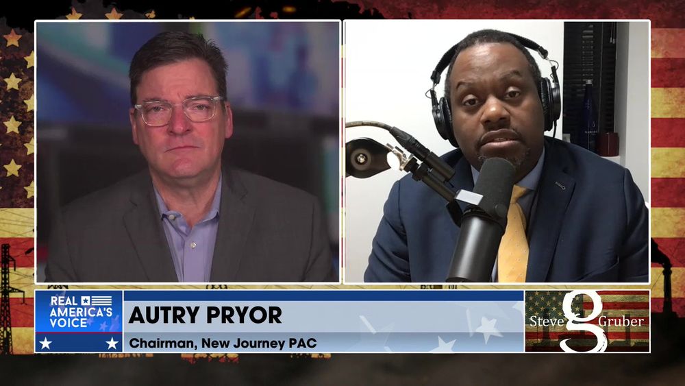 Steve Gruber Is Joined By Autry Pryor Chairman New Journey PAC