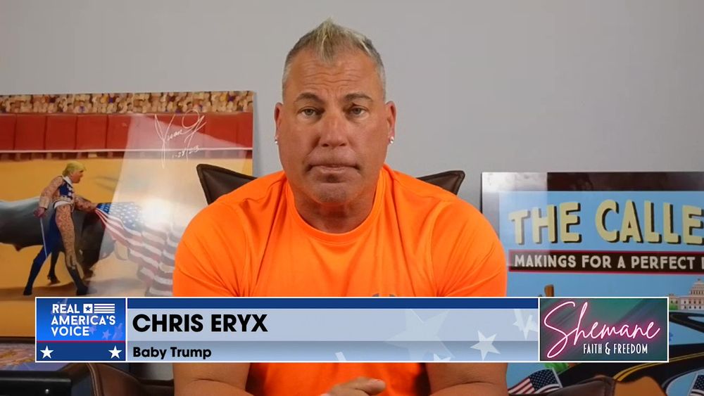 Chris Eryx joins Shemane to talk about how he became baby Trump