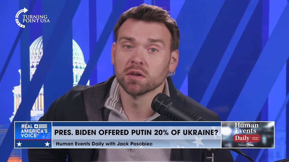 PRES. BIDEN OFFERED PUTIN 20% OF UKRAINE?