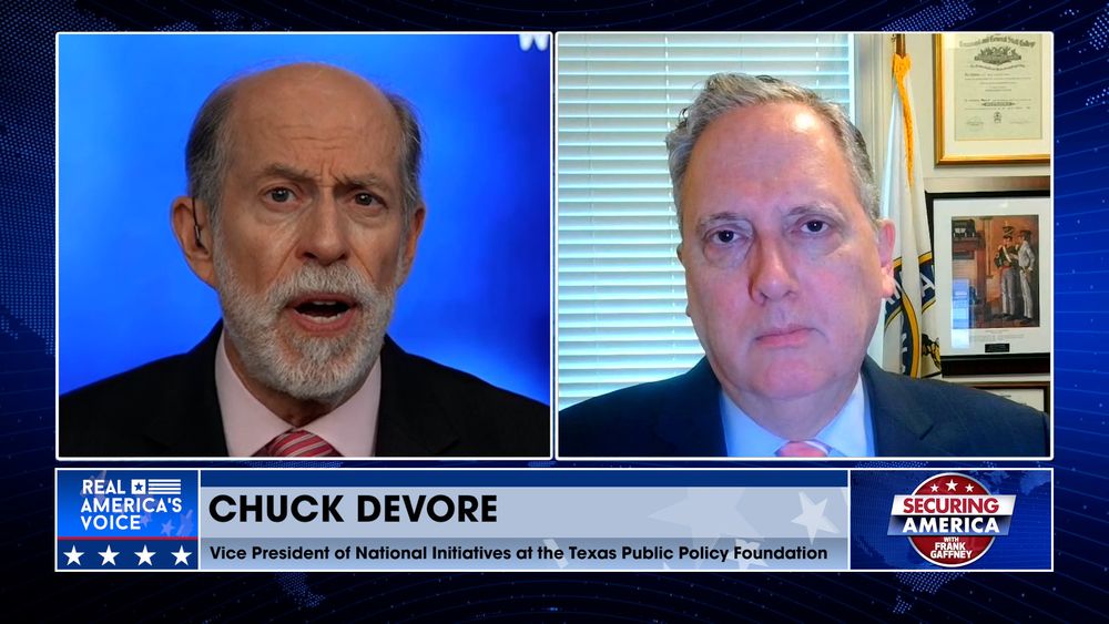 Frank Gaffney is Joined by Chuck DeVore Pt. 1