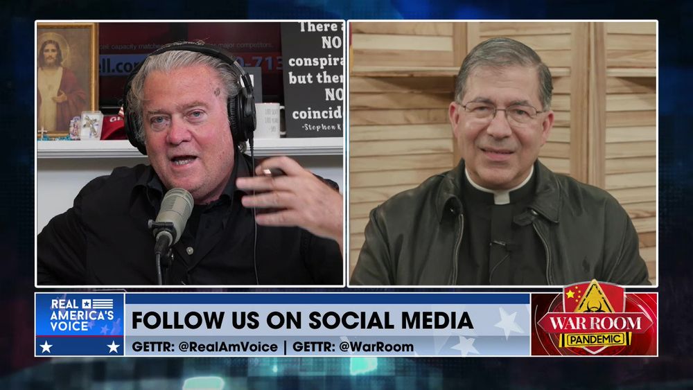 Father Frank Pavone rejoins War Room to discuss Leftist becoming Pro Life