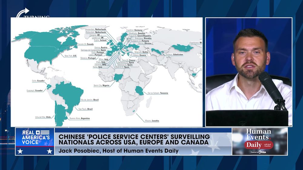 CHINESE 'POLICE SERVICE CENTERS' SURVEILLING NATIONALS ACROSS USA, EUROPE AND CANADA