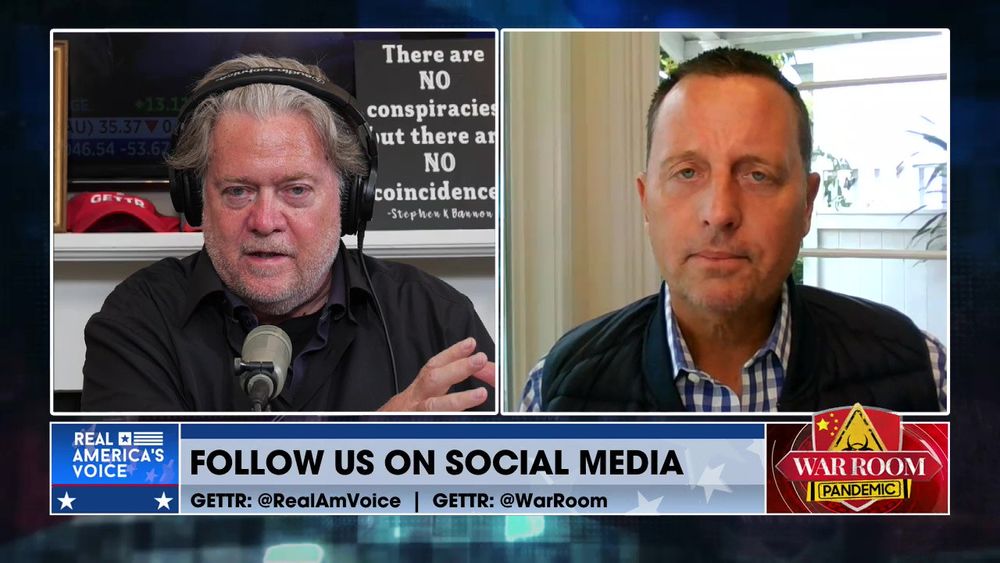 Richard Grenell rejoins War Room to discuss the analogy on Soccer Moms of Frankfurt