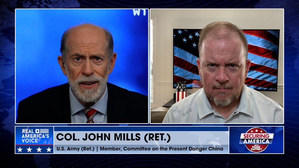 Frank Gaffney is Joined by Col. John Mills Pt. 1