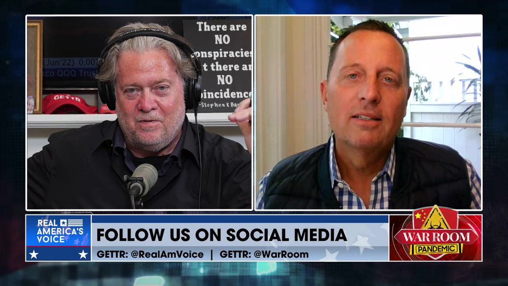War Room Pandemic with Stephen K Bannon welcomes Richard Grenell to talk Ukraine