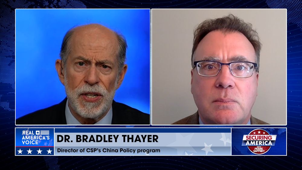 Frank Gaffney is Joined by Dr. Bradley Thayer Pt. 1