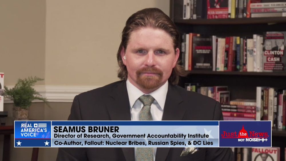 Director of Research at the Government Accountability Institute Seamus Bruner
