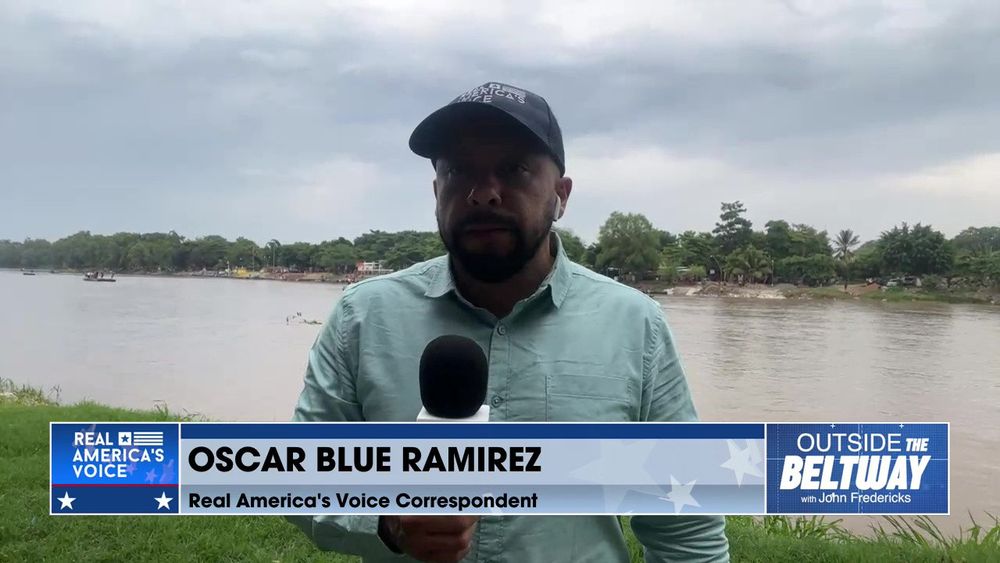 David Oliver is Joined By Real America's Voice Correspondent, Oscar Blue