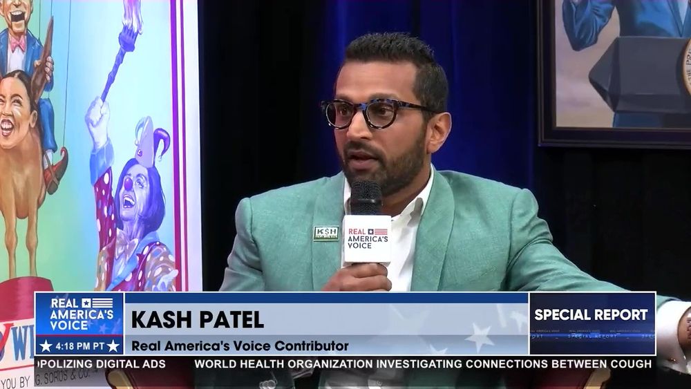 David talks Ukraine, fentanyl and the 2024 election with Kash Patel, author of Government Gangsters