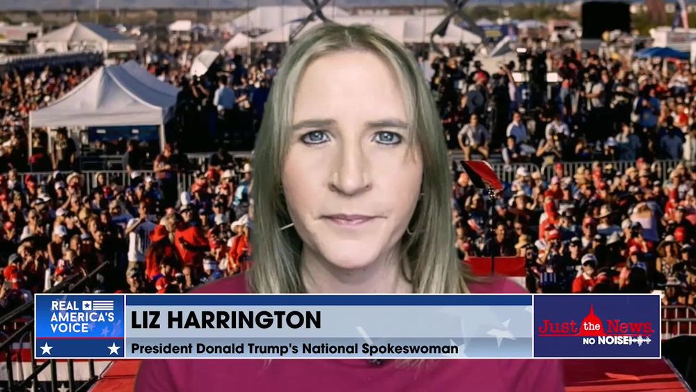 TRUMP SPOX LIZ HARRINGTON TALKS ON PRES. TRUMP'S FIRST TWO CAMPAIGN STOPS, AND THE RNC CHAIR'S RACE