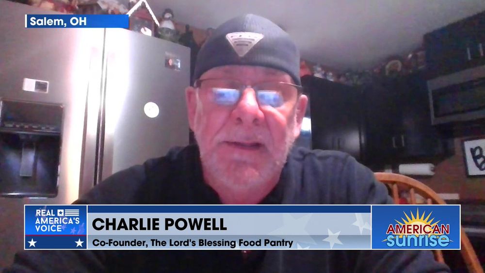 Charlie Powell Co-Founder Of The Lord's Blessing, Is Blessing Kids With Food For The Holiday's
