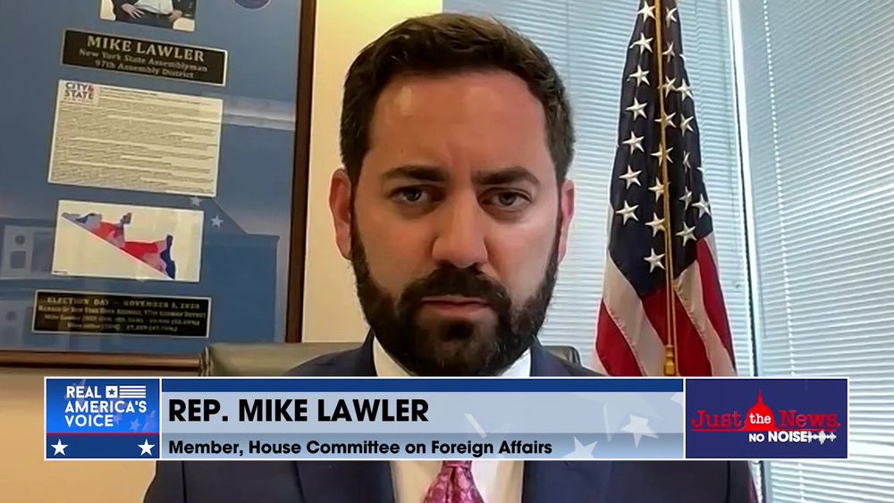 NEWLY ELECTED GOP REP LAWLER (R-NY) GOT BACK FROM AN INDO-PACIFIC CODEL, DISCUSSES WHAT HE LEARNED