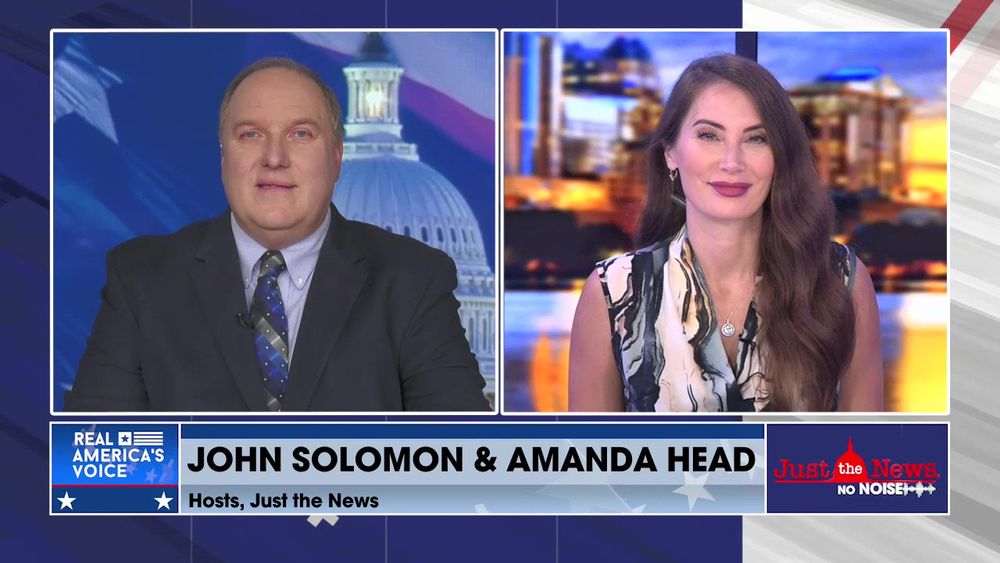 JOHN SOLOMON AND AMANDA HEAD WRAP UP TODAY'S SHOW WITH HEADLINES AND BREAKING NEWS