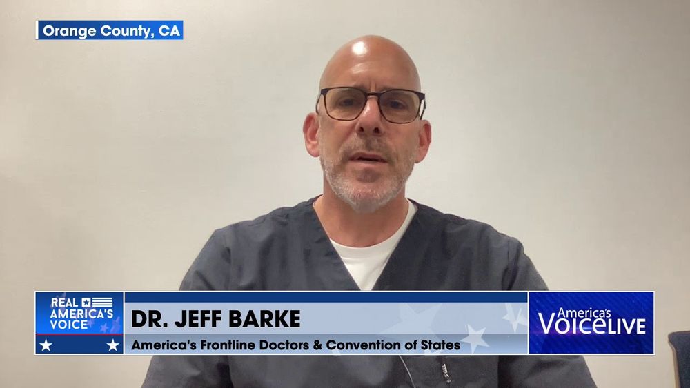 Dr. Jeff Barke Joins Steve Gruber On America's Voice Live
