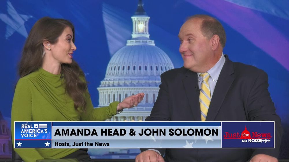 JOHN SOLOMON AND AMANDA HEAD ROUND OUT THE WEEK WITH GREAT CONVERSATION AND SOME FRIDAY FUN