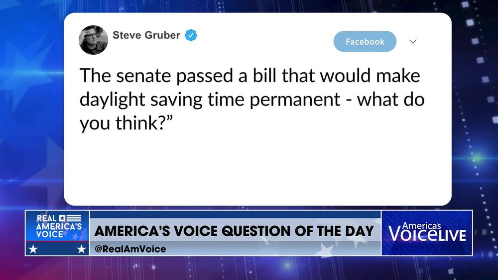 The senate passed a bill that would make daylight saving time permanent - what do you think?