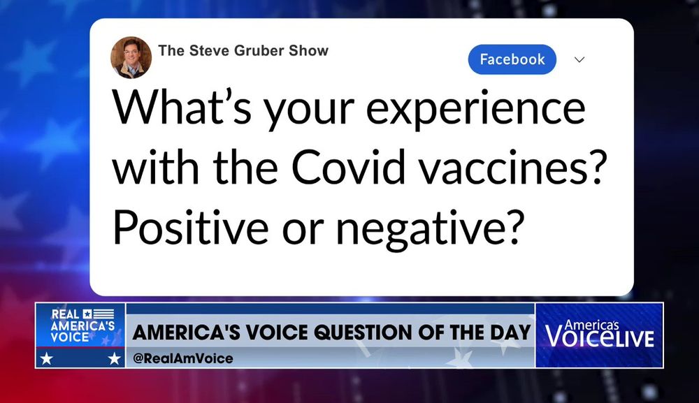 YOUR AMERICA'S VOICE QUESTION OF THE DAY